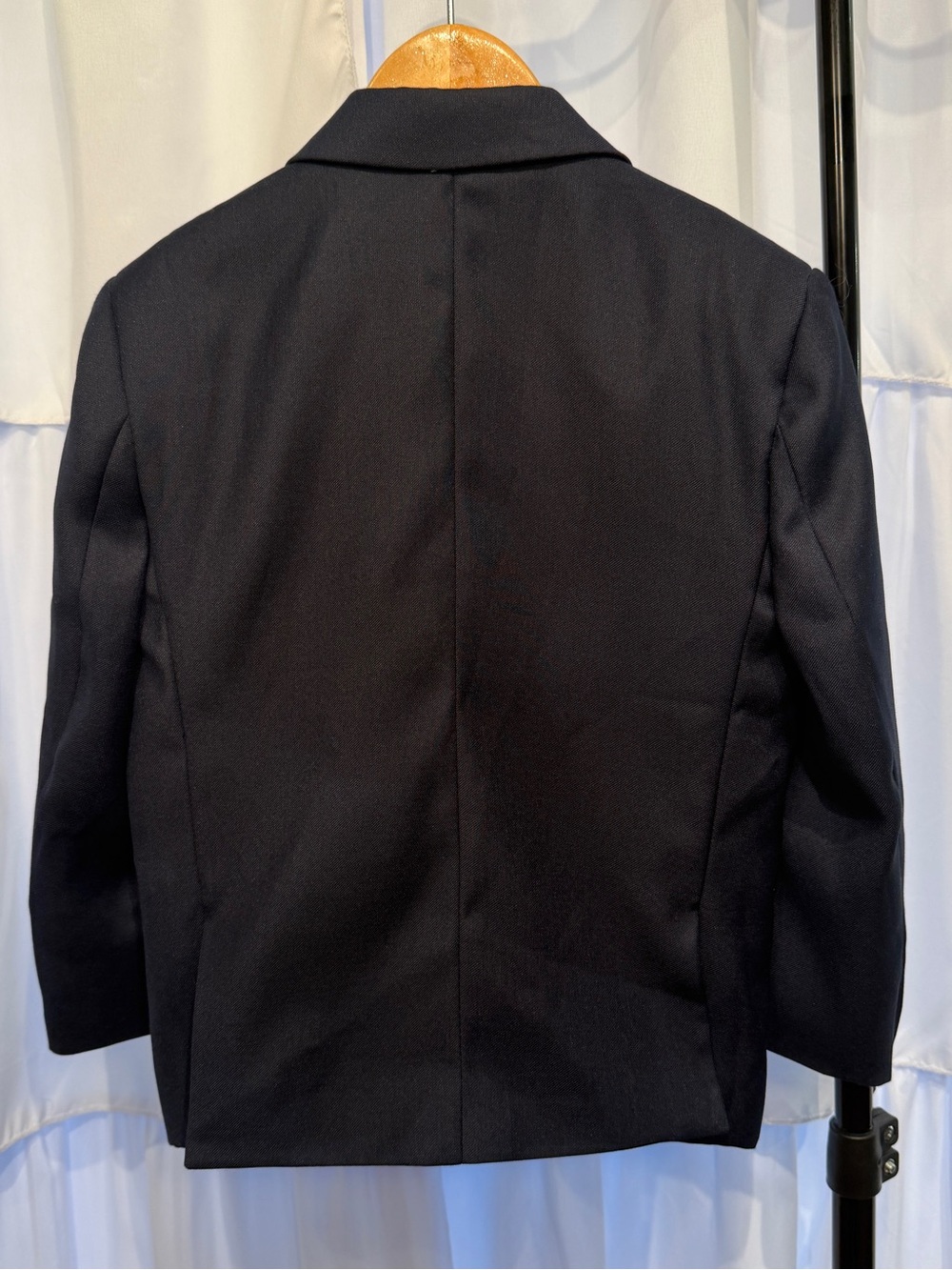 Kids World Of USA Boys Single Breasted Black Blazer Jacket Size 4 Toddler - Picture 6 of 7